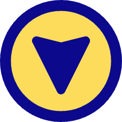 Compass South Icon from Core Pop Set