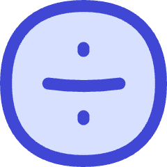 Division Circle Icon from Flex Duo Set