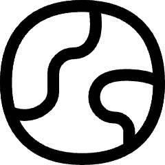 Earth 1 Icon from Flex Line Set