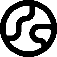 Earth Icon from Micro Line Set