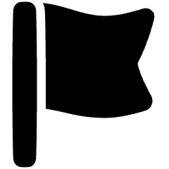 Flag Icon from Plump Solid Set