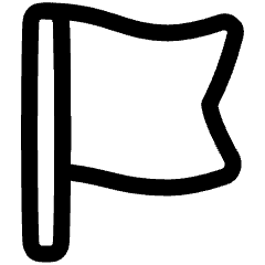 Flag Icon from Plump Line Set
