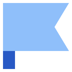 Flag Icon from Sharp Flat Set