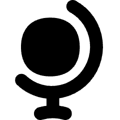 Globe Icon from Flex Solid Set
