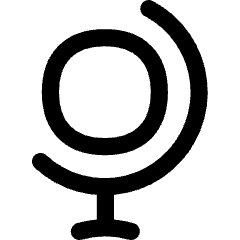 Globe Icon from Flex Line Set
