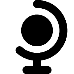 Globe Icon from Core Solid Set