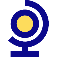 Globe Icon from Sharp Pop Set