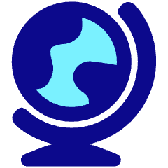 Globe Icon from Plump Pop Set