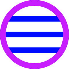 Latitude Icon from Sharp Neon Set