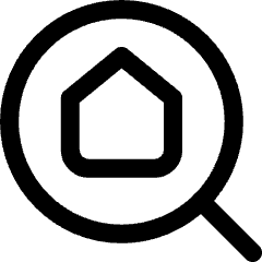 Location Building Search Icon from Core Line Set