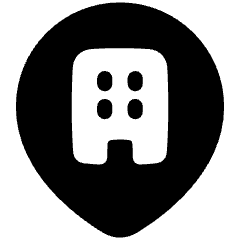 Location Company Building Pin Icon from Plump Solid Set