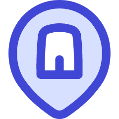 Location Company Building Pin Icon from Flex Duo Set