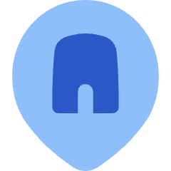 Location Company Building Pin Icon from Flex Flat Set