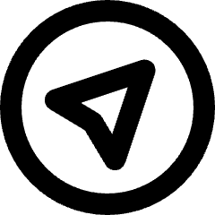 Location Compass 1 Icon from Micro Line Set