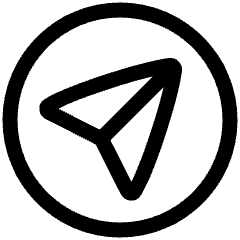 Location Compass 1 Icon from Plump Line Set