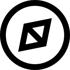 Location Compass 2 Icon from Sharp Line Set