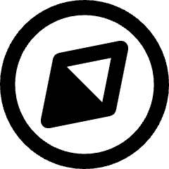 Location Compass 2 Icon from Core Remix Set