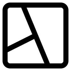 Location Map App Street Icon from Core Line Set