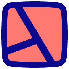 Location Map App Street Icon from Plump Pop Set