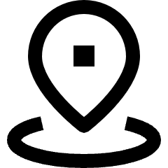 Location Pin 2 Icon from Sharp Line Set