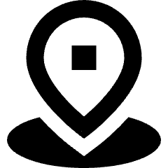 Location Pin 2 Icon from Sharp Remix Set