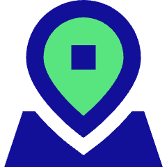 Location Pin 3 Icon from Sharp Pop Set