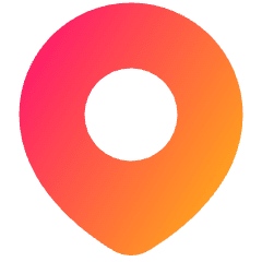 Location Pin Icon from Plump Gradient Set