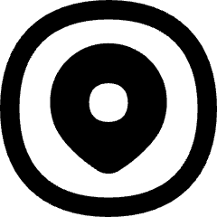 Location Pin Circle Icon from Flex Remix Set