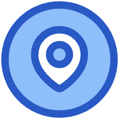 Location Pin Circle Icon from Plump Duo Set