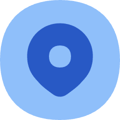 Location Pin Circle Icon from Flex Flat Set