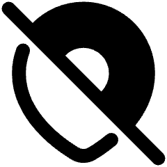 Location Pin Disabled Icon from Plump Remix Set