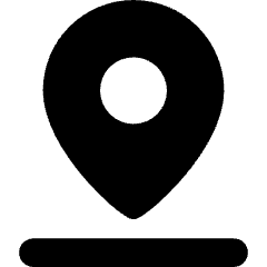 Location Pin Drop Icon from Core Solid Set