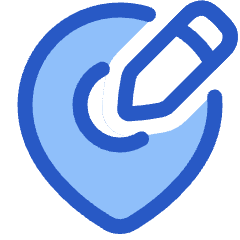Location Pin Edit Icon from Plump Duo Set