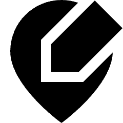 Location Pin Edit Icon from Sharp Solid Set