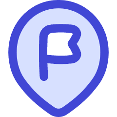 Location Pin Favorite Flag Icon from Flex Duo Set
