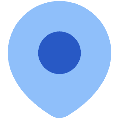 Location Pin Icon from Plump Flat Set