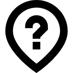 Location Pin Mark Help Icon from Sharp Remix Set