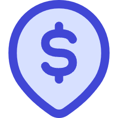Location Pin Money Atm 1 Icon from Flex Duo Set