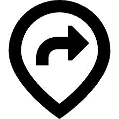 Location Pin Moved Icon from Sharp Remix Set