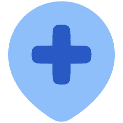 Location Pin Option Add Icon from Plump Flat Set