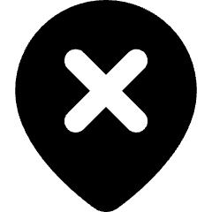 Location Pin Option Remove Icon from Core Solid Set