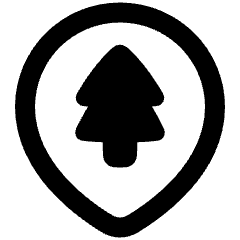 Location Pin Park Icon from Plump Remix Set