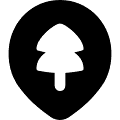 Location Pin Park Icon from Flex Solid Set