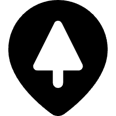 Location Pin Park Icon from Core Solid Set