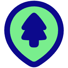 Location Pin Park Icon from Plump Pop Set