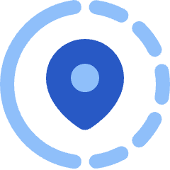 Location Pin Share Live Icon from Plump Flat Set