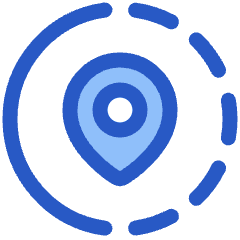 Location Pin Share Live Icon from Plump Duo Set