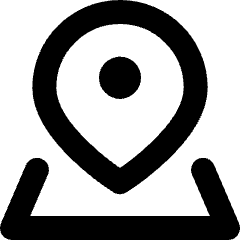 Location Pin Area Icon from Micro Line Set