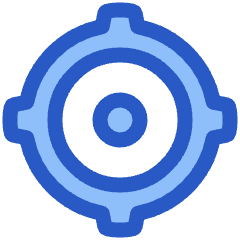 Location Target 1 Icon from Plump Duo Set