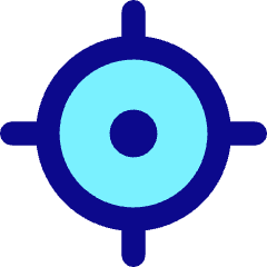 Location Target 1 Icon from Core Pop Set